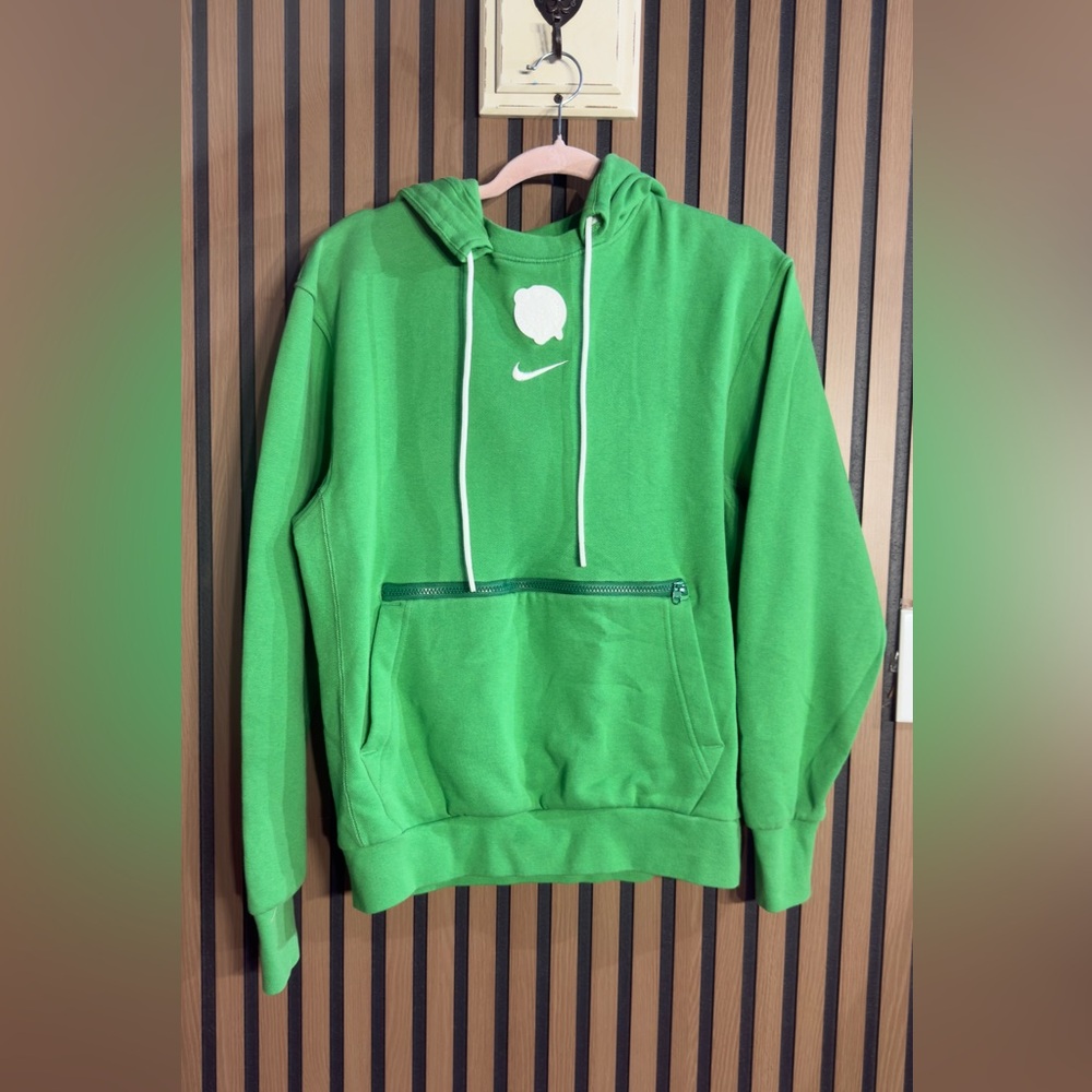Nike X Boston‎ Celtics Hoodie with Zip Pocket Sz S